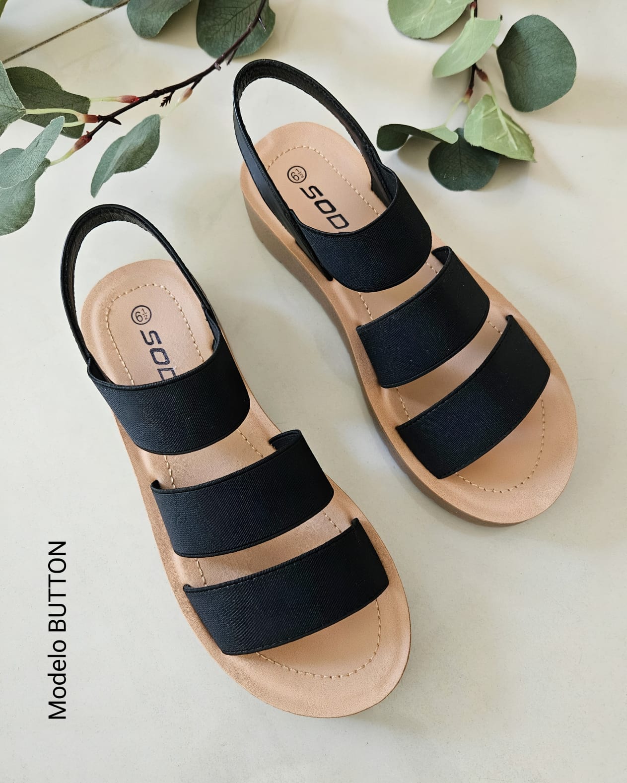 Sandalias de correas BUTTON
