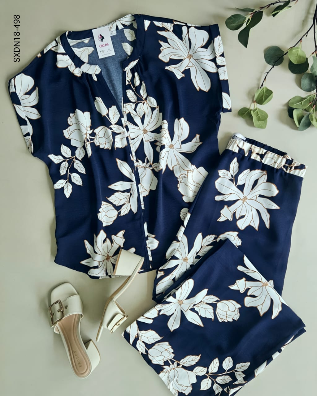 Set de blusa y pantalon tallas extras R 498