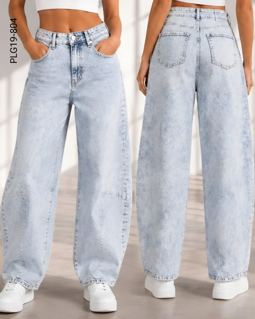 Pantalón corte holgado estilo urbano S 804