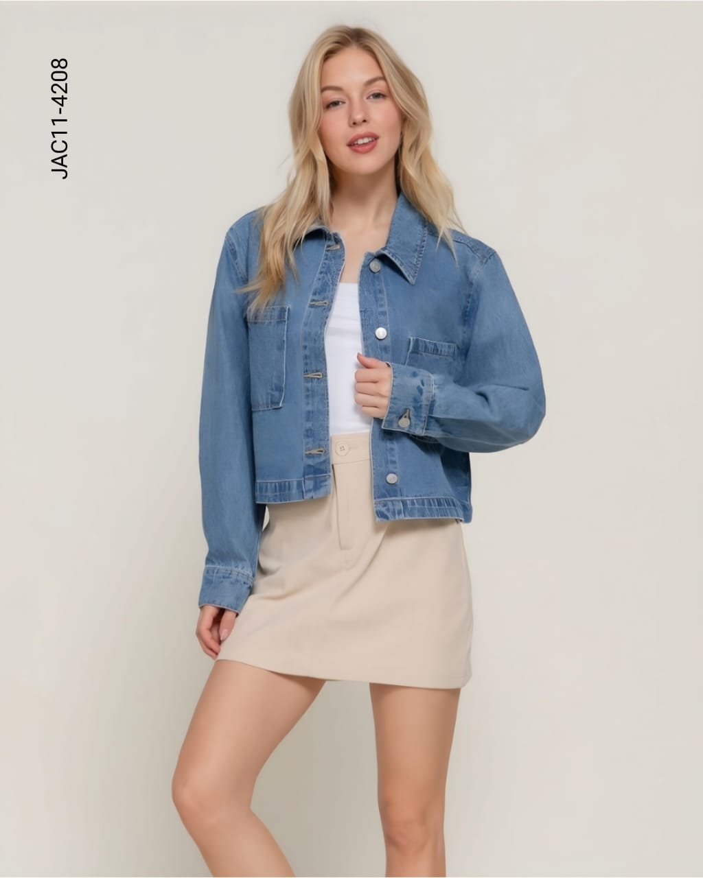Jacket Chamarra mezclilla