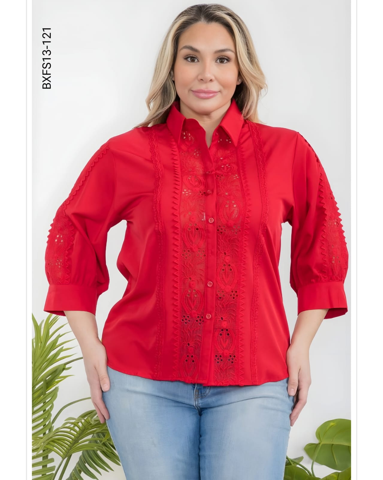 Blusa plus  M 121