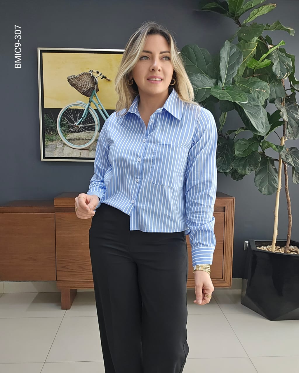 Blusa camisera crop I 307