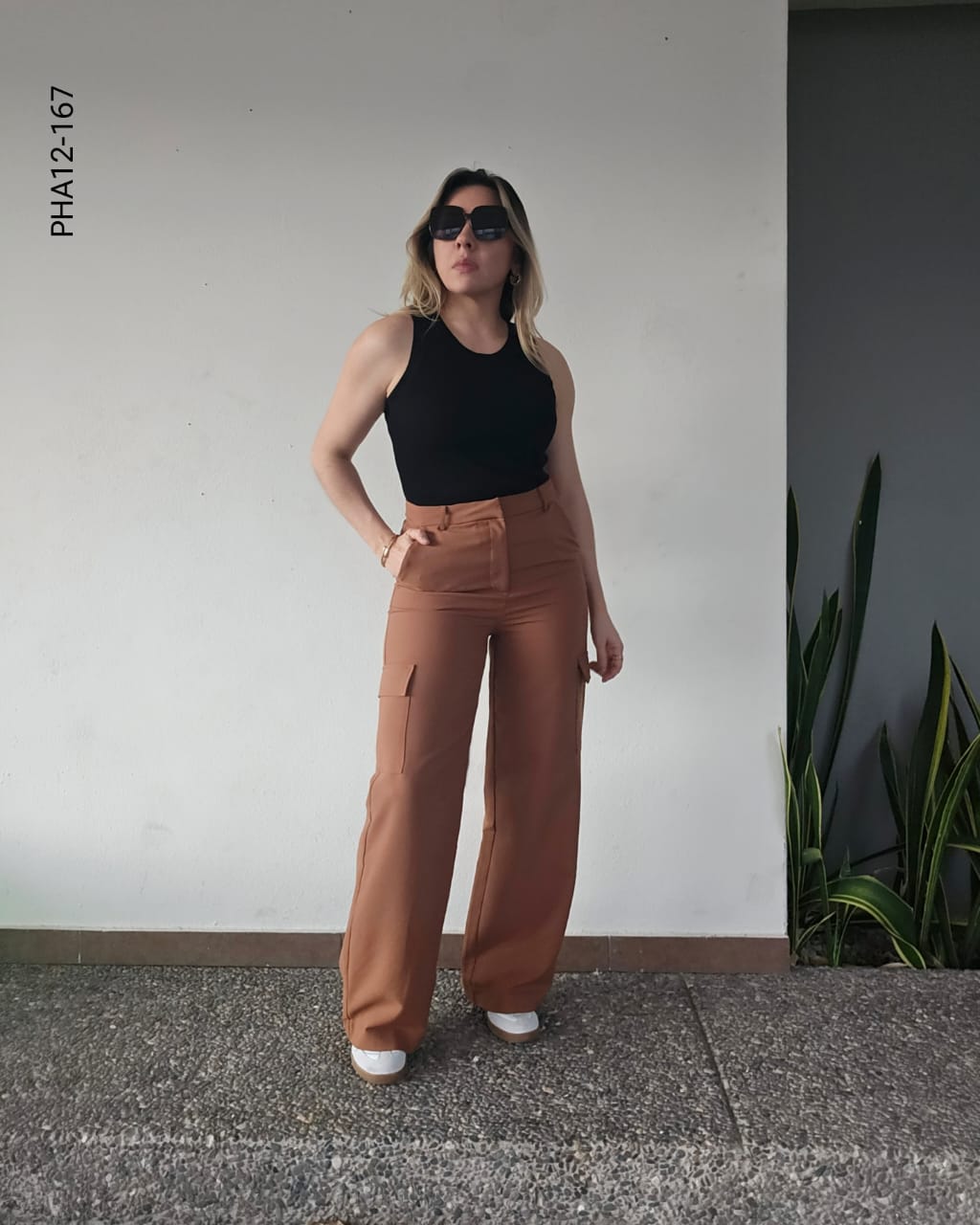 Pantalón cargo casual  L 167