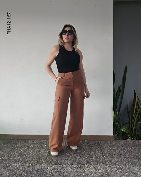 Pantalón cargo casual  L 167