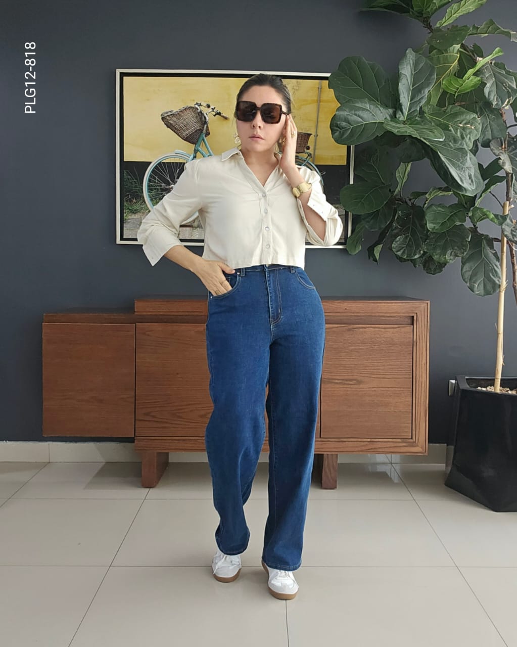 Pantalón de Mezclilla L 818