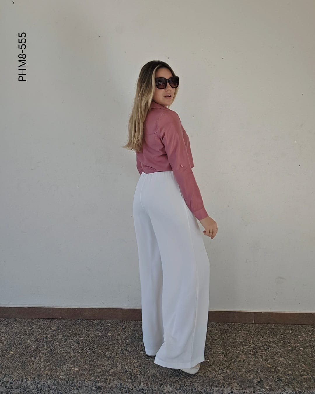 Pantalón de vestir corte recto H 555