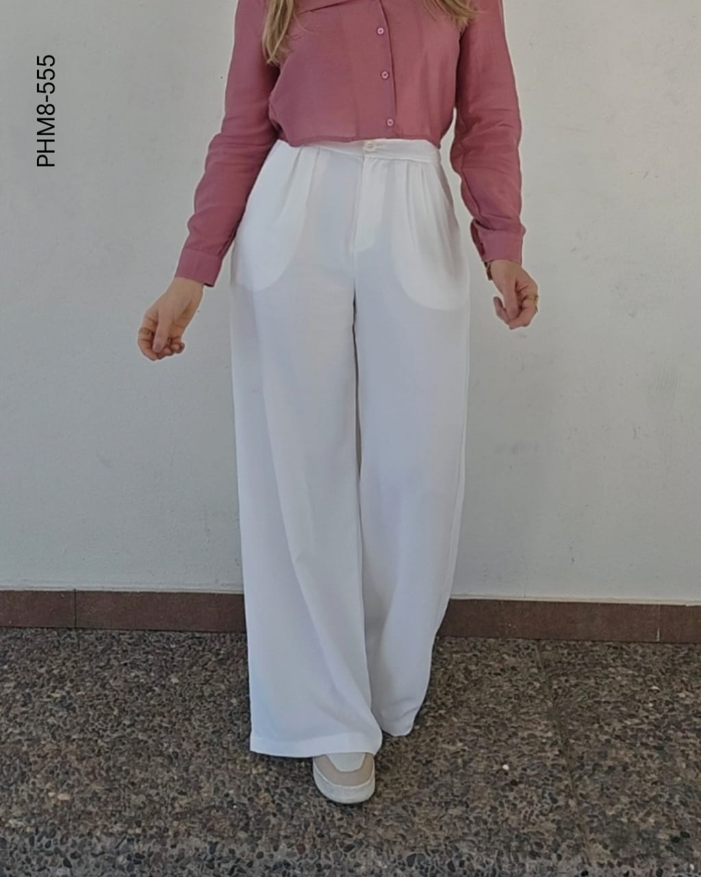 Pantalón de vestir corte recto H 555
