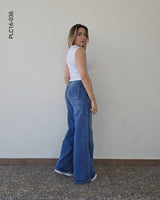 Pantalón de mezclilla tiro alto P 036
