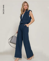Set de chaleco y pantalon T 4446