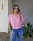 Blusa camisera manga corta H 3579
