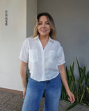Blusa camisera manga corta H 3579