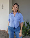 Blusa camisera manga corta H 3579