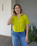 Blusa camisera manga corta H 3579
