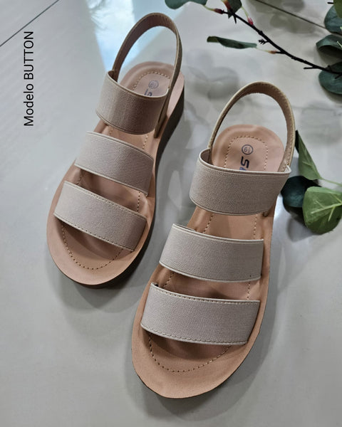 Sandalias de correas BUTTON