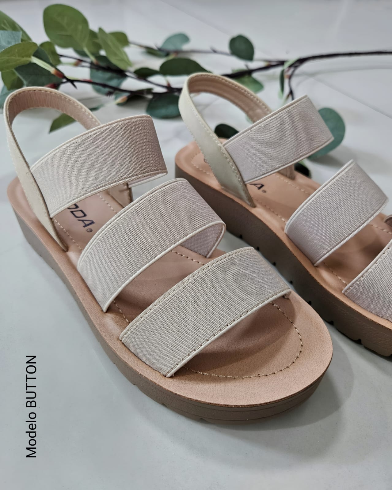 Sandalias de correas BUTTON