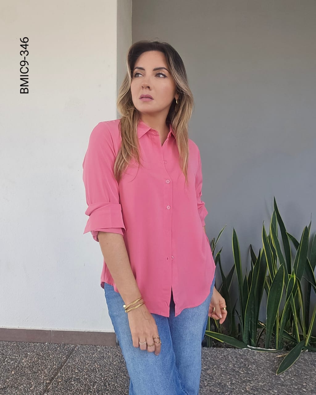 Blusa camisera manga larga I 346