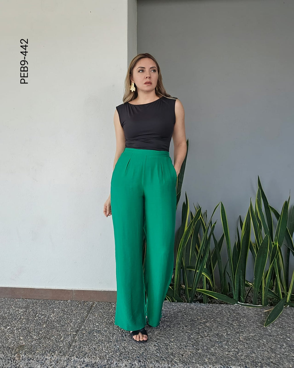 Pantalon de vestir corte recto I 442