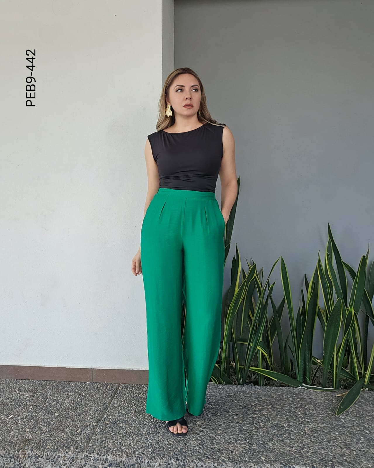 Pantalon de vestir corte recto I 442