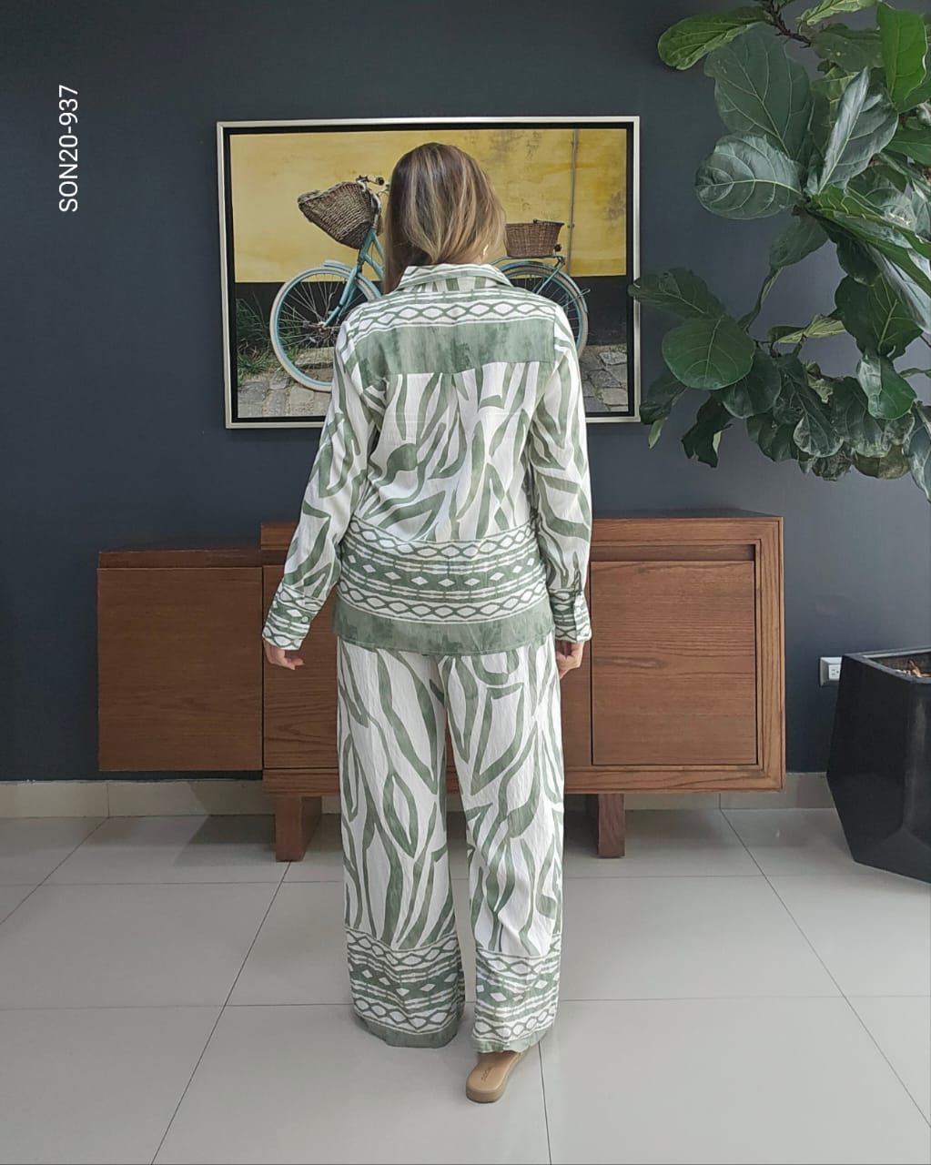 Set de pantalón y blusa T 937