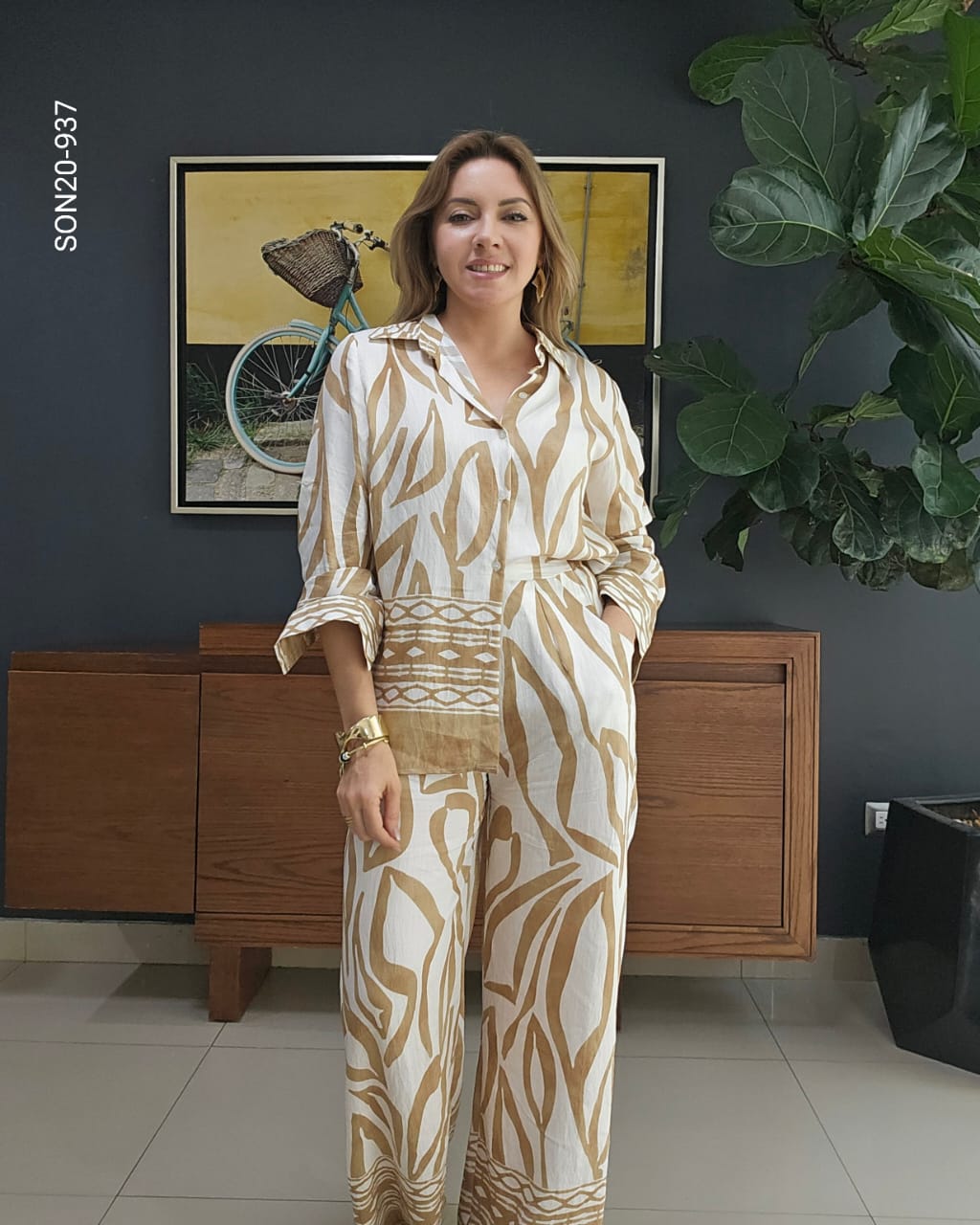 Set de pantalón y blusa T 937