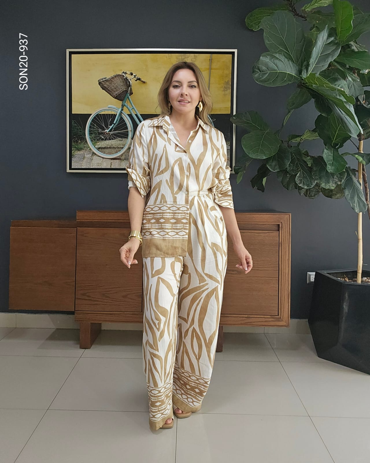 Set de pantalón y blusa T 937