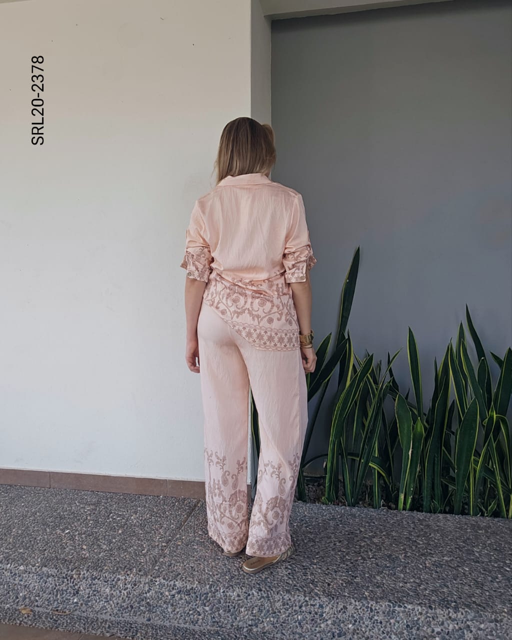 Set de blusa y pantalón T 2378