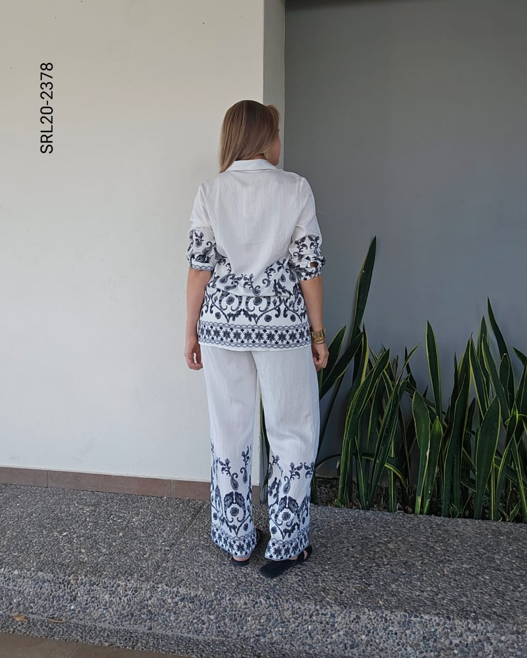 Set de blusa y pantalón T 2378