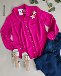 Blusa camisera manga larga 3/4 J 4423