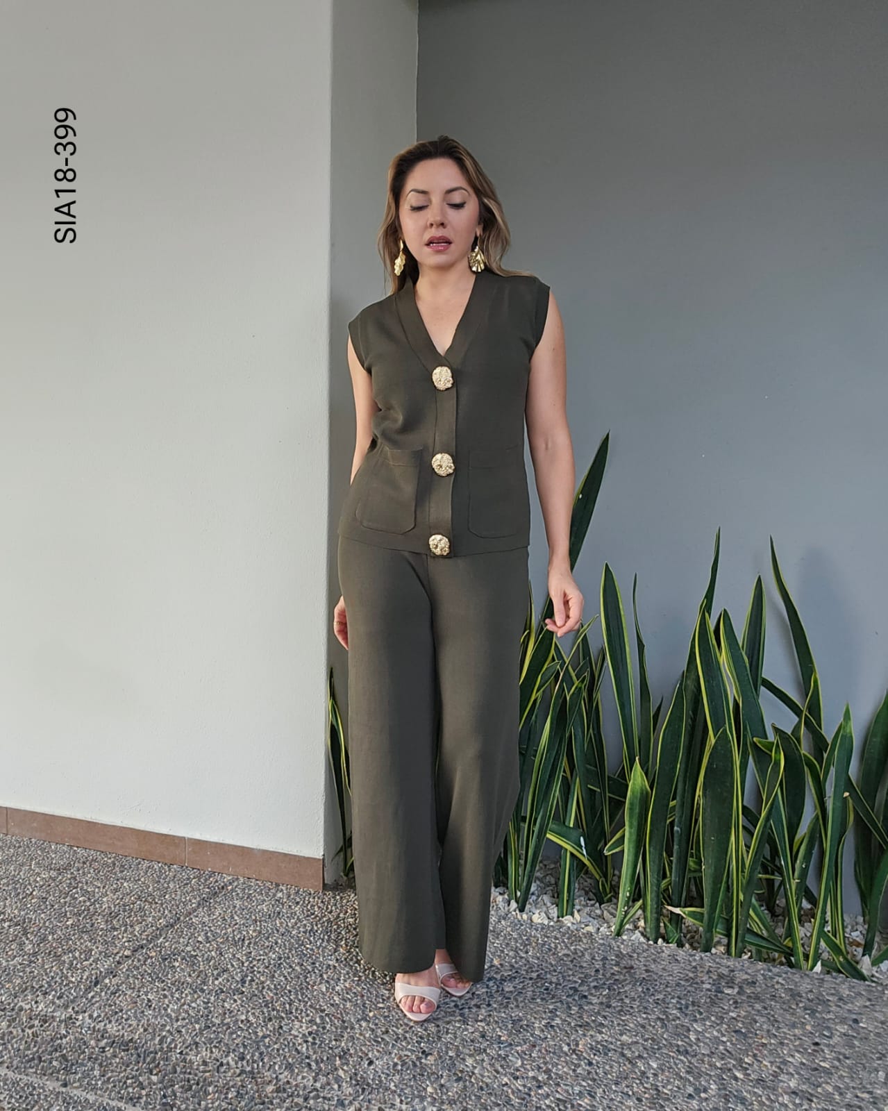 Set de chaleco y pantaron R 399