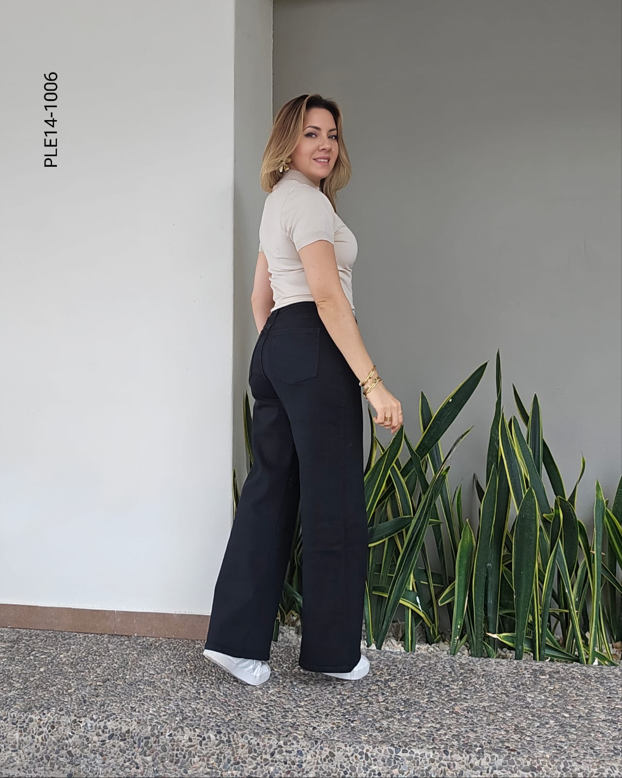 Pantalon corte ancho N 1006