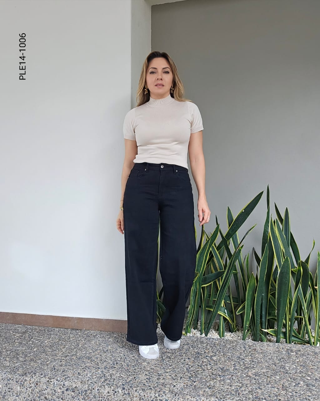 Pantalon corte ancho N 1006