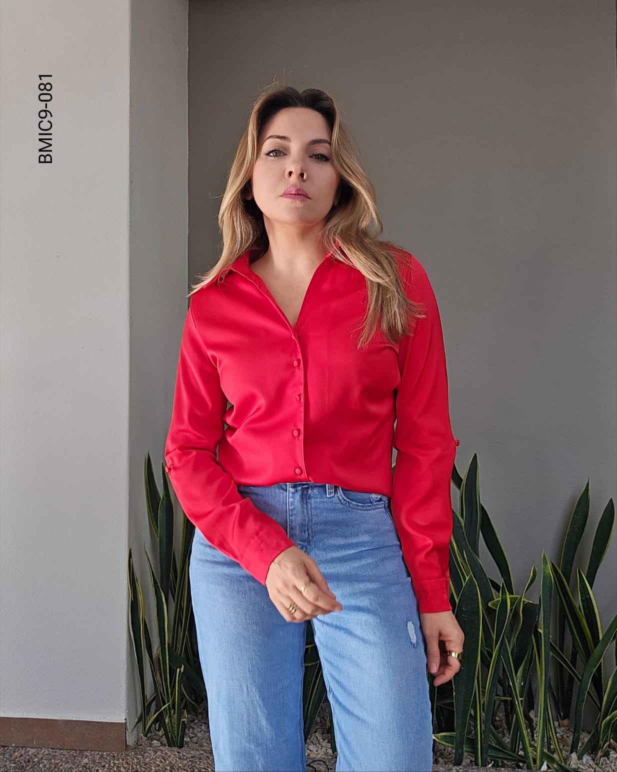 Blusa manga larga  I 081