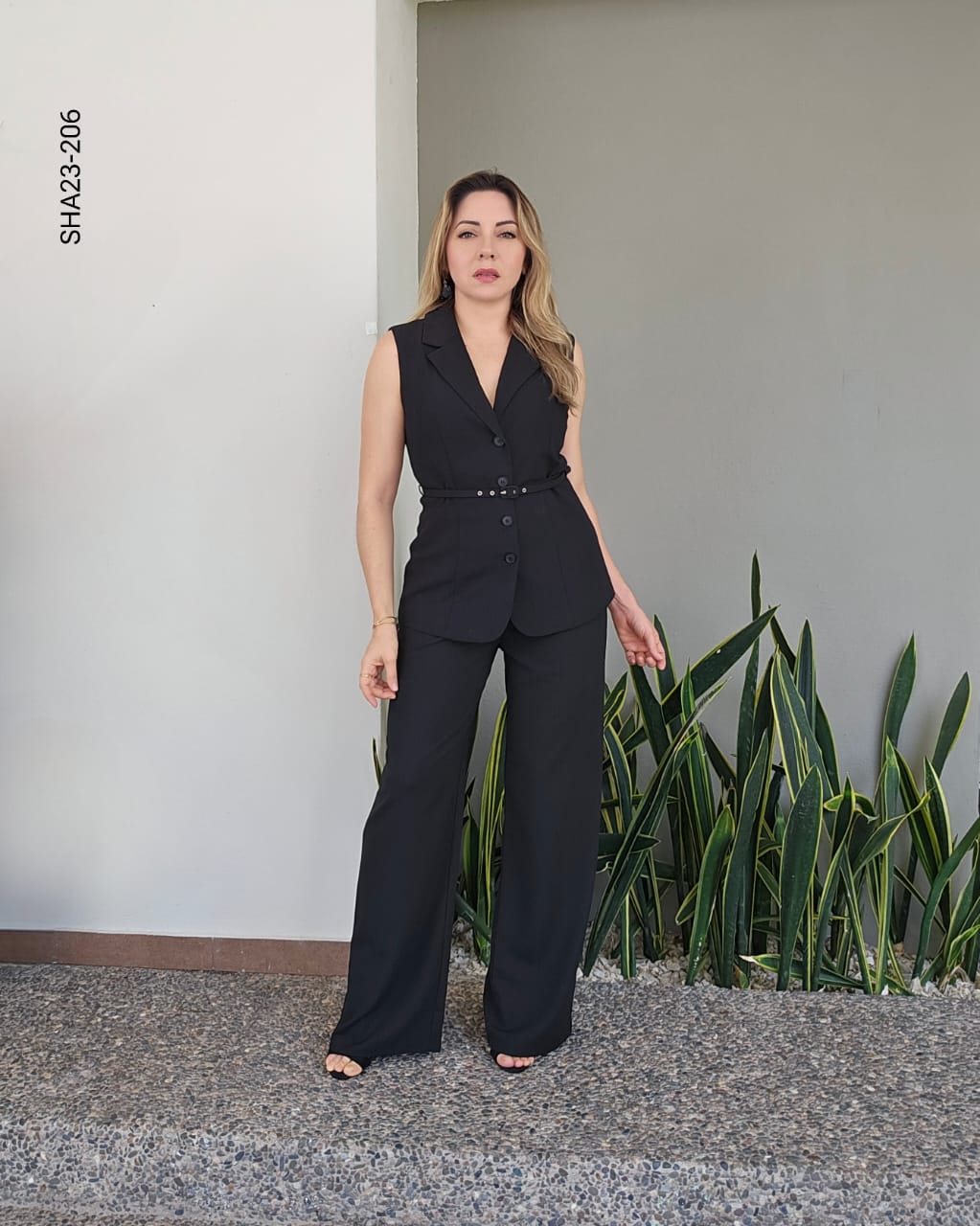 Set de chaleco sastre y pantalón W 206