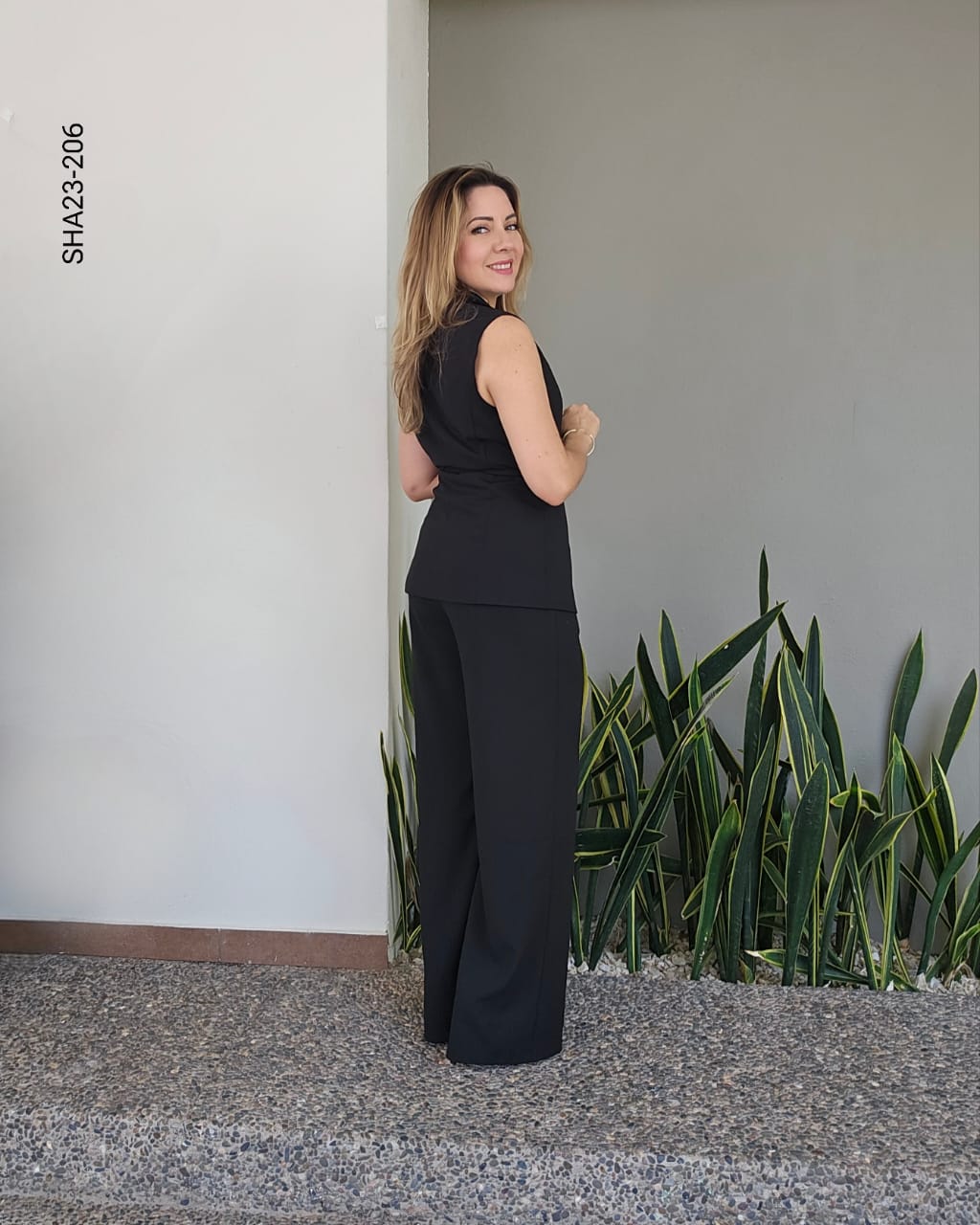 Set de chaleco sastre y pantalón W 206