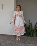 Vestido camisero midi estampado floral U 852