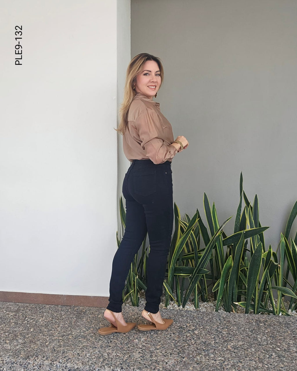 Pantalón skinny negro I 132
