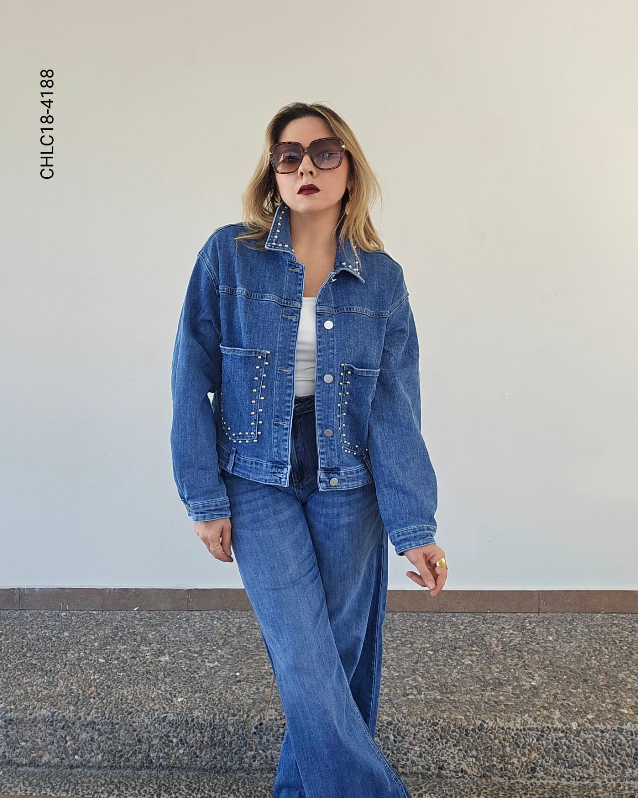 Chamarra de mezclilla R 4188