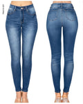 Pantalón de mezclilla skinny corte alto J 501