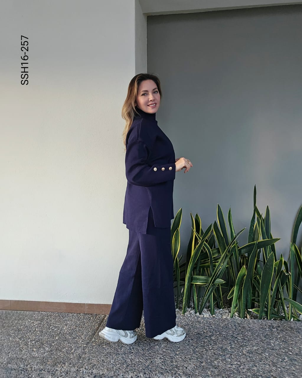 Set suéter manga larga y pantalón  P 257