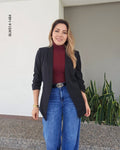 Blazer mangas fruncidas N 1484