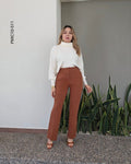Pantalón corte recto con pinzas J 511