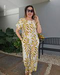 Set blusa cuello redondo y palazzo O 1296