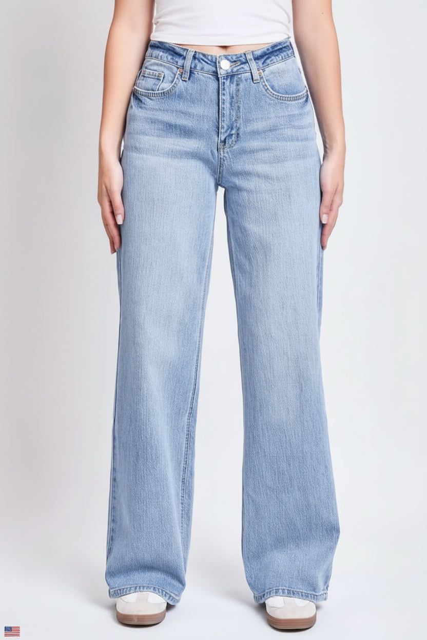 Pantalón corte recto y ancho N 199