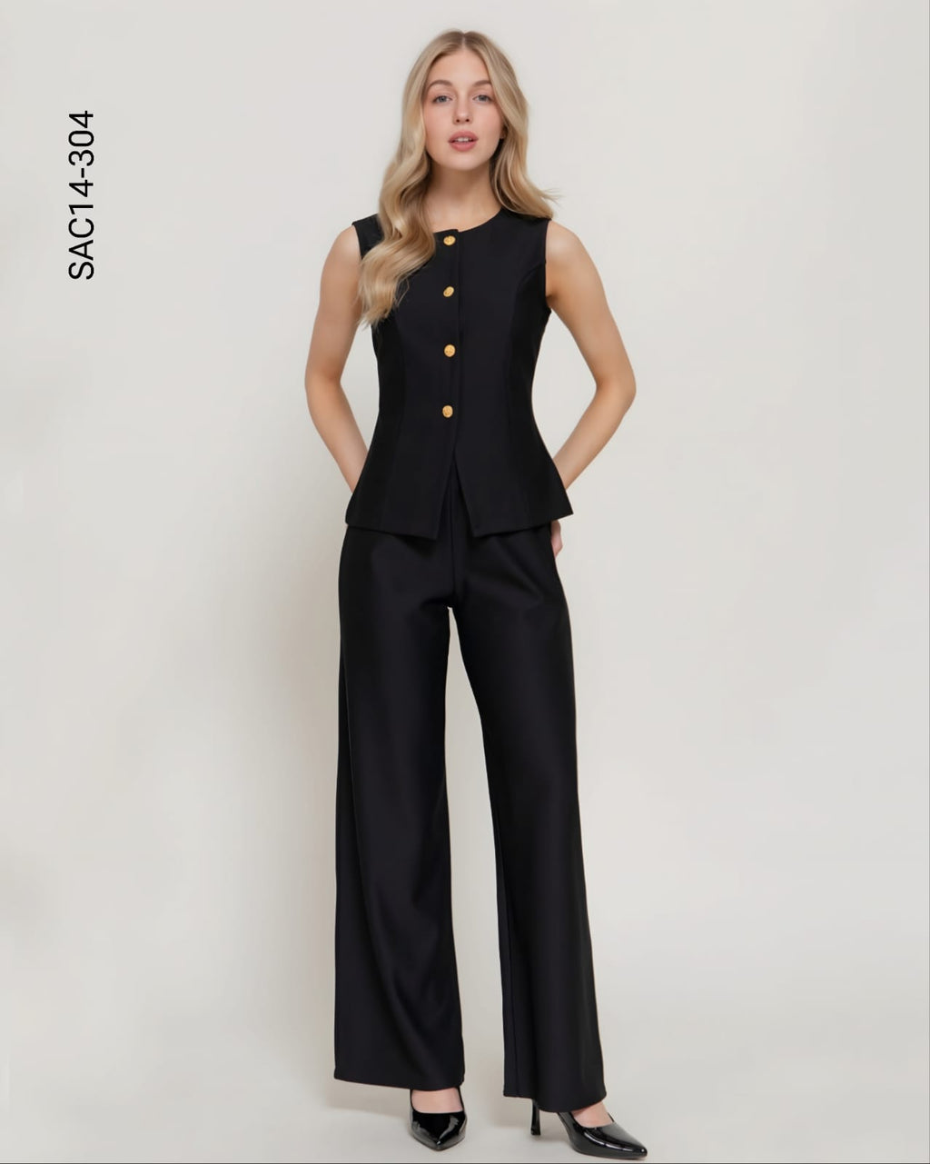 Set de chaleco y pantalón N 304