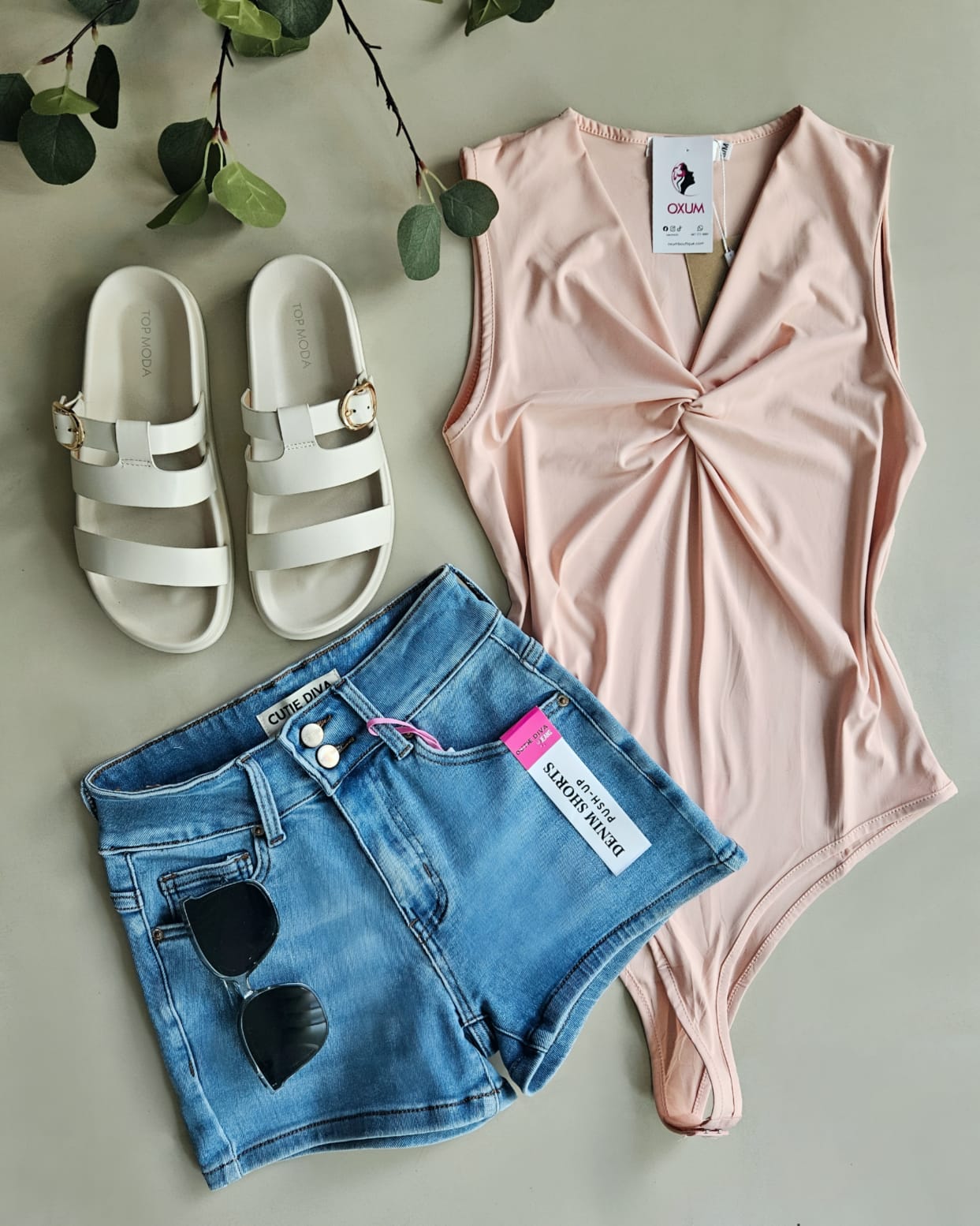 Body sin manga nudo drapeado H 0175