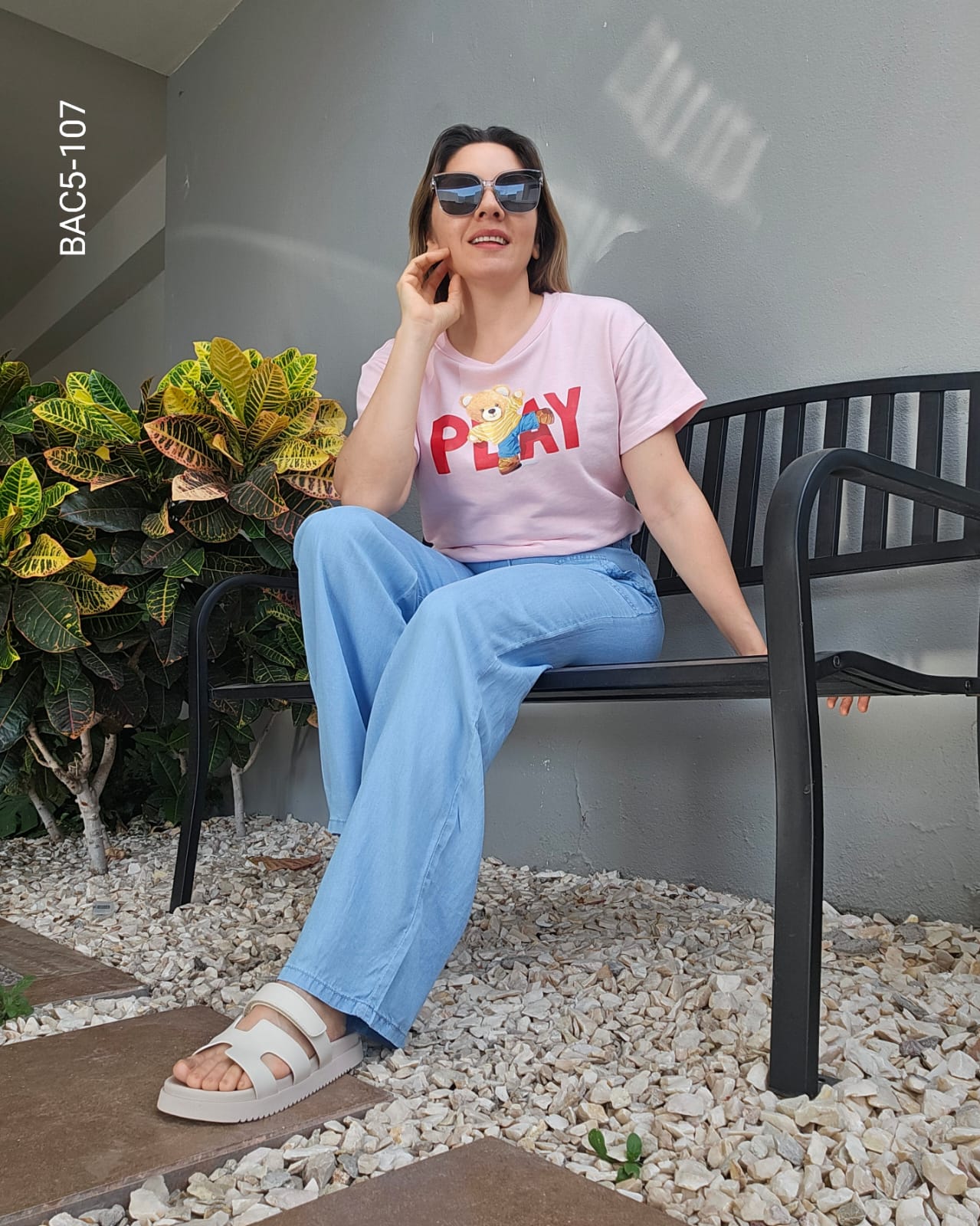 Blusa estampado osito Play  E 107