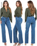 Pantalón de mezclilla diseño clásico L 523