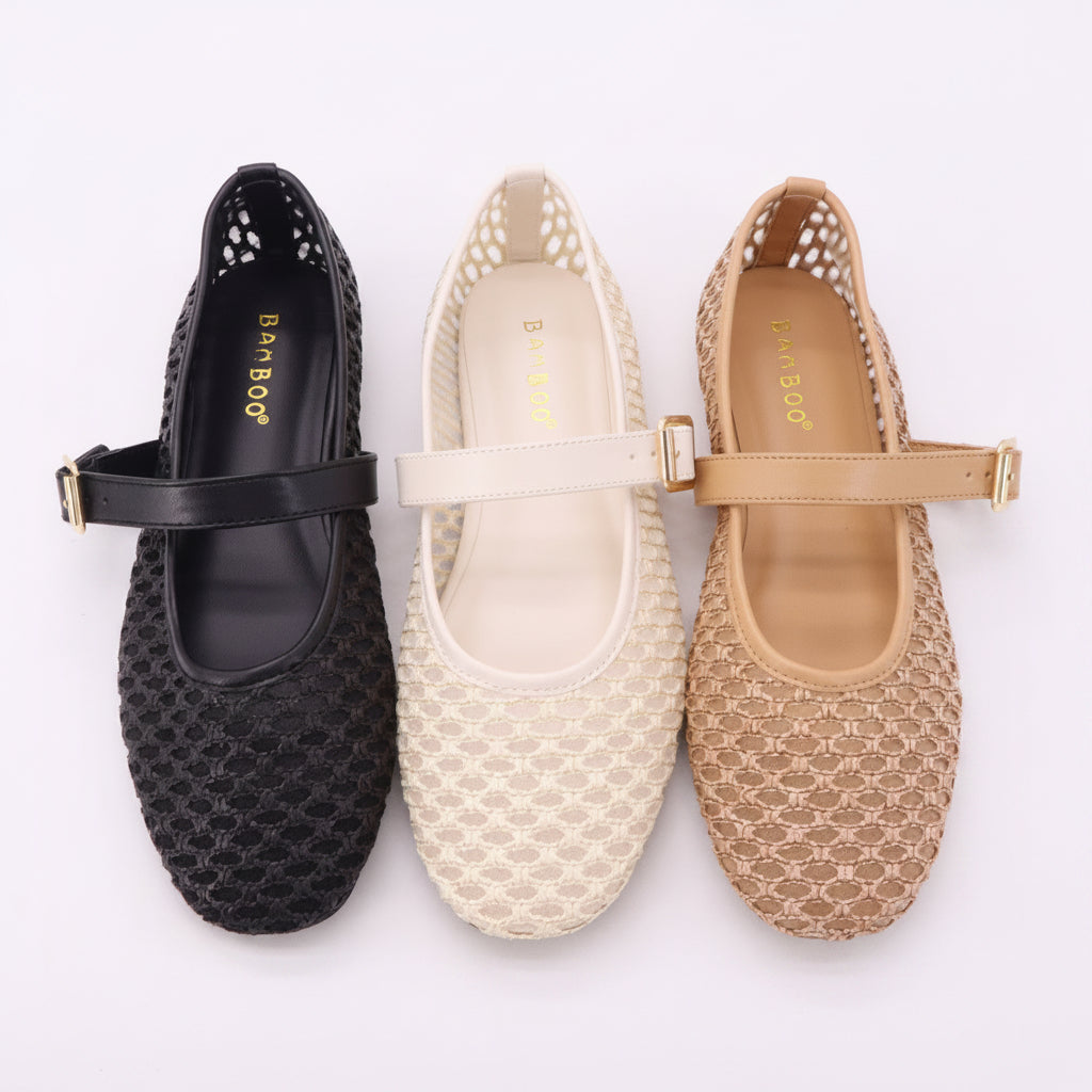 Balerinas de Red estilo Mary Jane ACCEPT