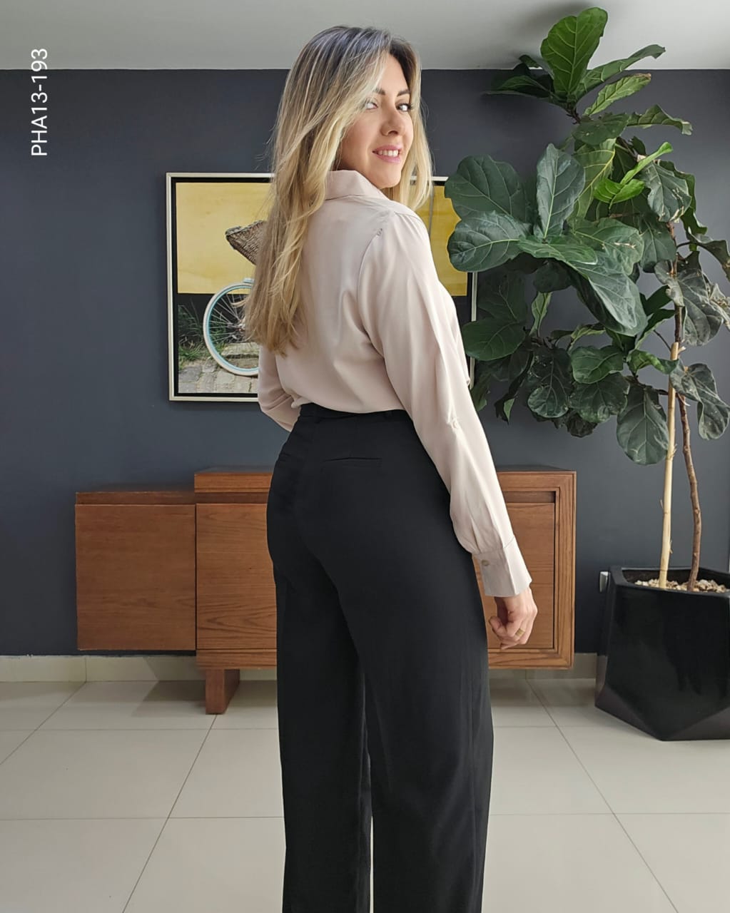 Pantalón de vestir casual M 193