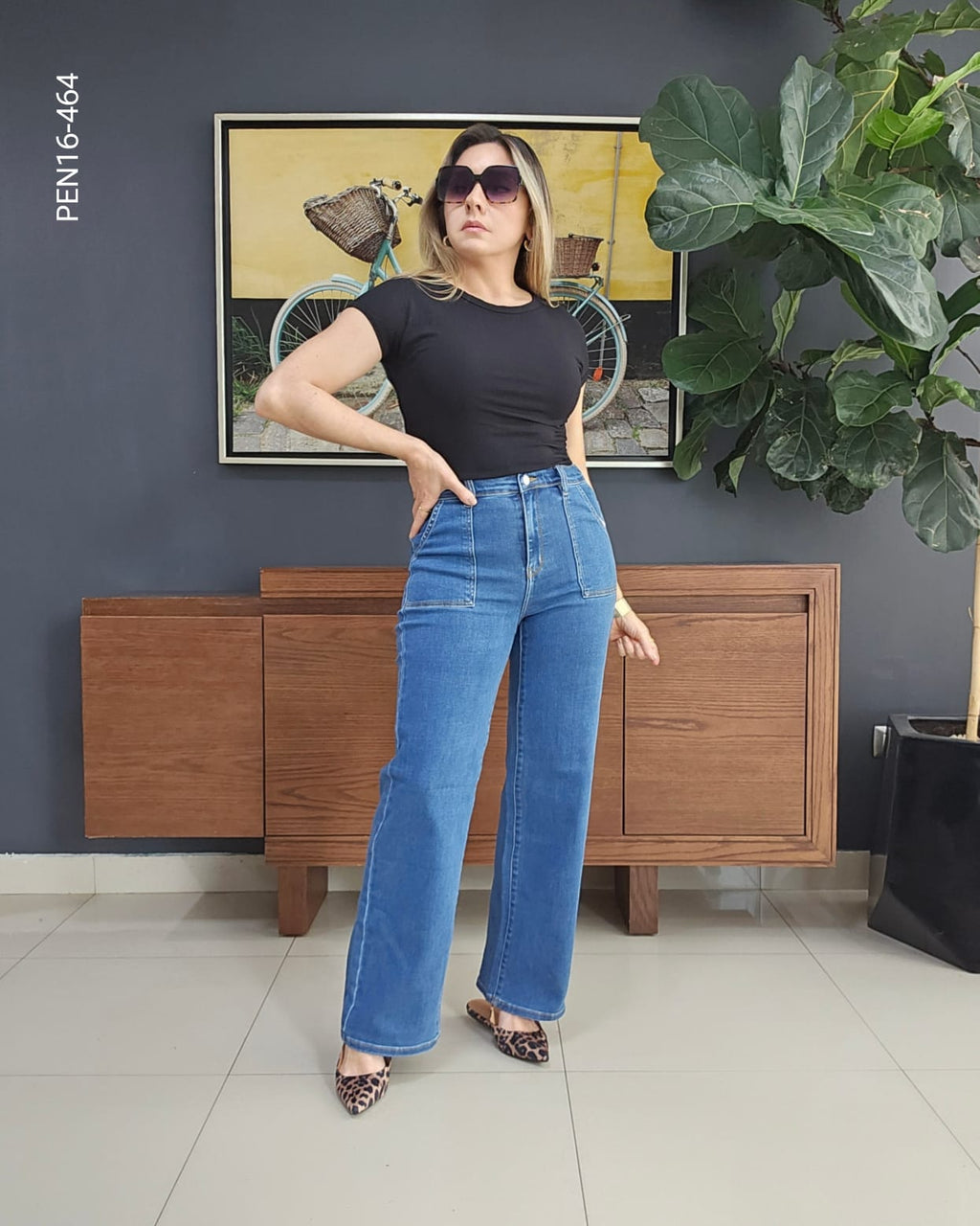 Pantalón mezclilla P 464